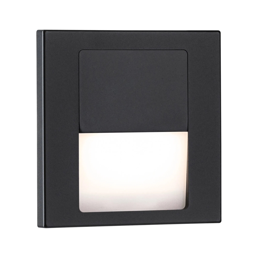 Paulmann 80001 - LED/1W Trappelampe TSARO 230V Follow/sort