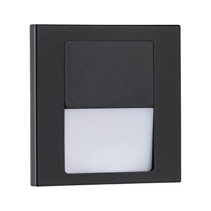 Paulmann 80001 - LED/1W Trappelampe TSARO 230V Follow/sort