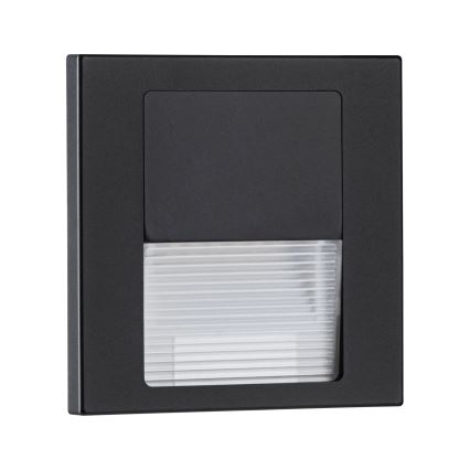 Paulmann 80001 - LED/1W Trappelampe TSARO 230V Follow/sort