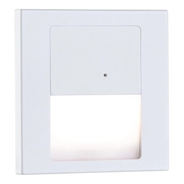 Paulmann 80002 - LED/1W Trappelampe med sensor TSARO 230V Lead/hvid