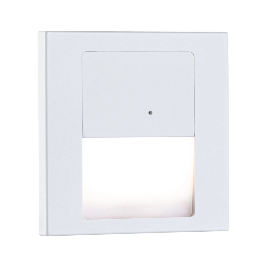 Paulmann 80002 - LED/1W Trappelampe med sensor TSARO 230V Lead/hvid