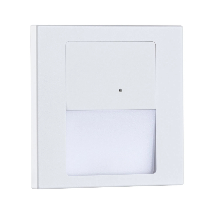 Paulmann 80002 - LED/1W Trappelampe med sensor TSARO 230V Lead/hvid