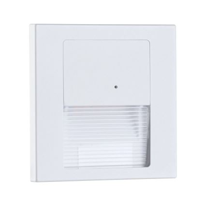 Paulmann 80002 - LED/1W Trappelampe med sensor TSARO 230V Lead/hvid