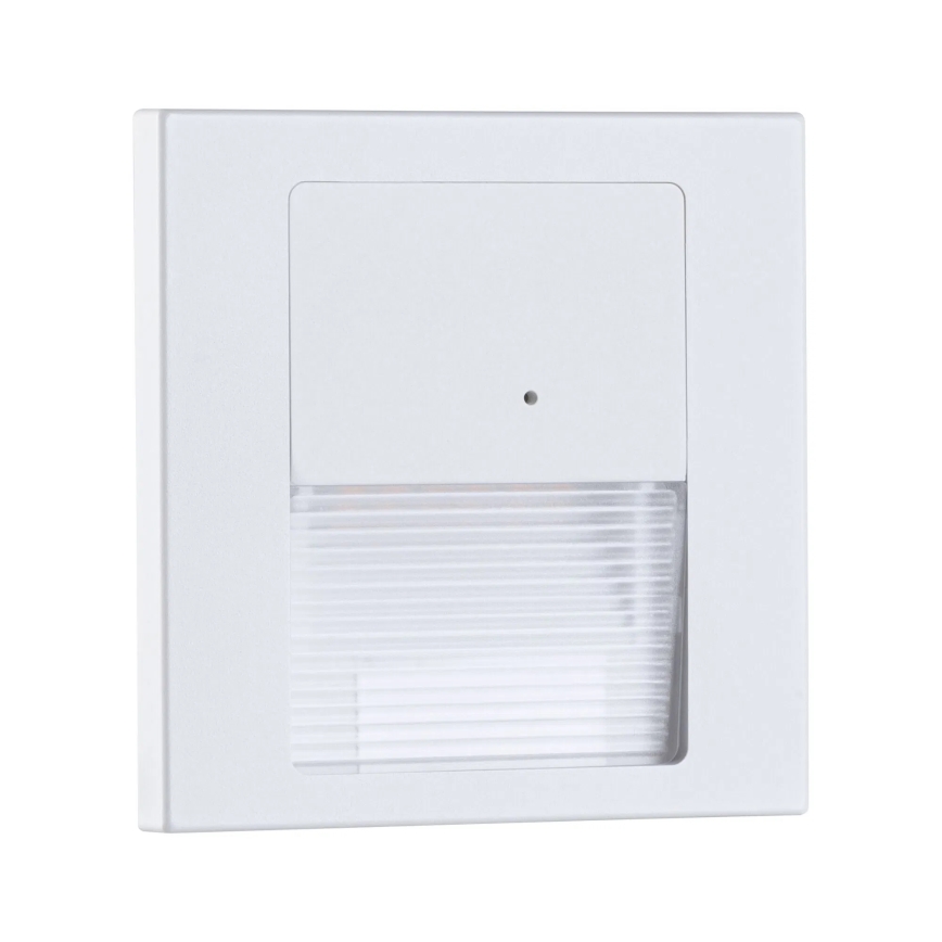 Paulmann 80002 - LED/1W Trappelampe med sensor TSARO 230V Lead/hvid