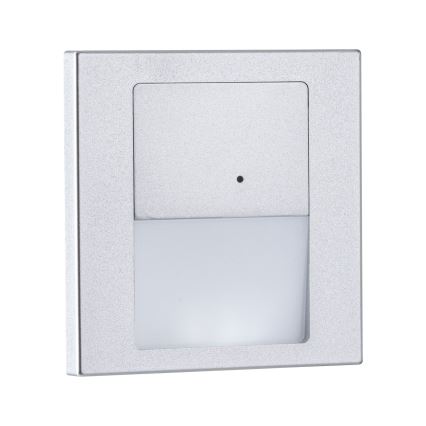 Paulmann 80003 - LED/1W Trappelampe med sensor TSARO 230V Lead/mat krom