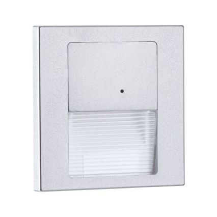 Paulmann 80003 - LED/1W Trappelampe med sensor TSARO 230V Lead/mat krom