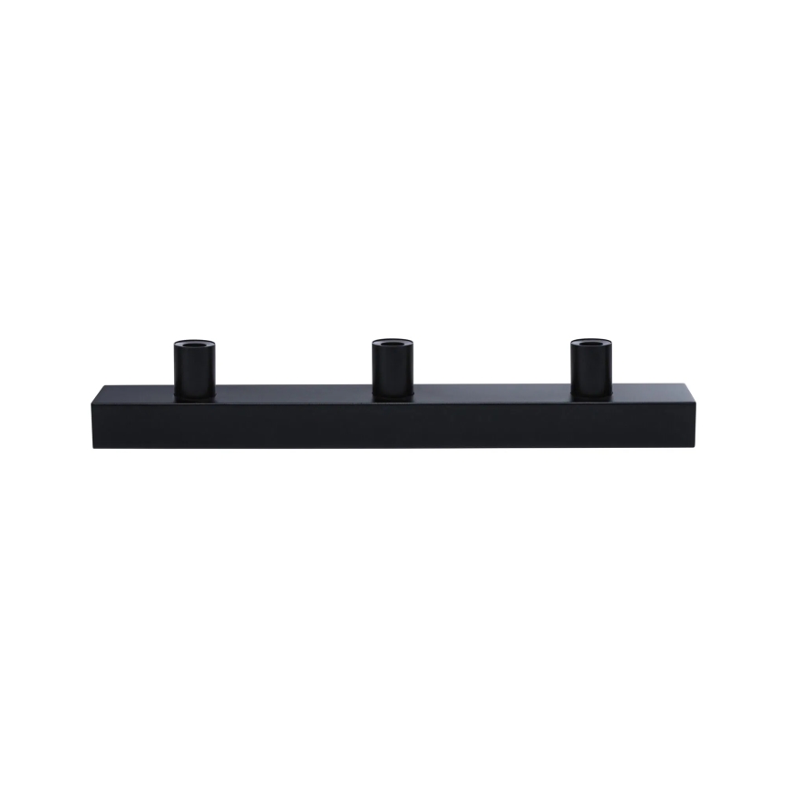 Paulmann 80097 - 3xE14/40W IP44 Spejllampe til badeværelse REGULA 230V sort