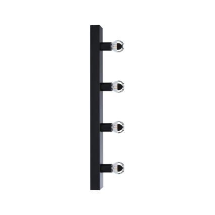 Paulmann 80099 - 4xE14/40W IP44 Spejllampe til badeværelse REGULA 230V sort