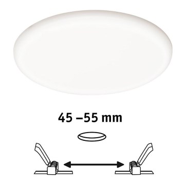 Paulmann 92387 - LED/4,5W IP44 Indbygningslampe til badeværelse VARIFIT 230V