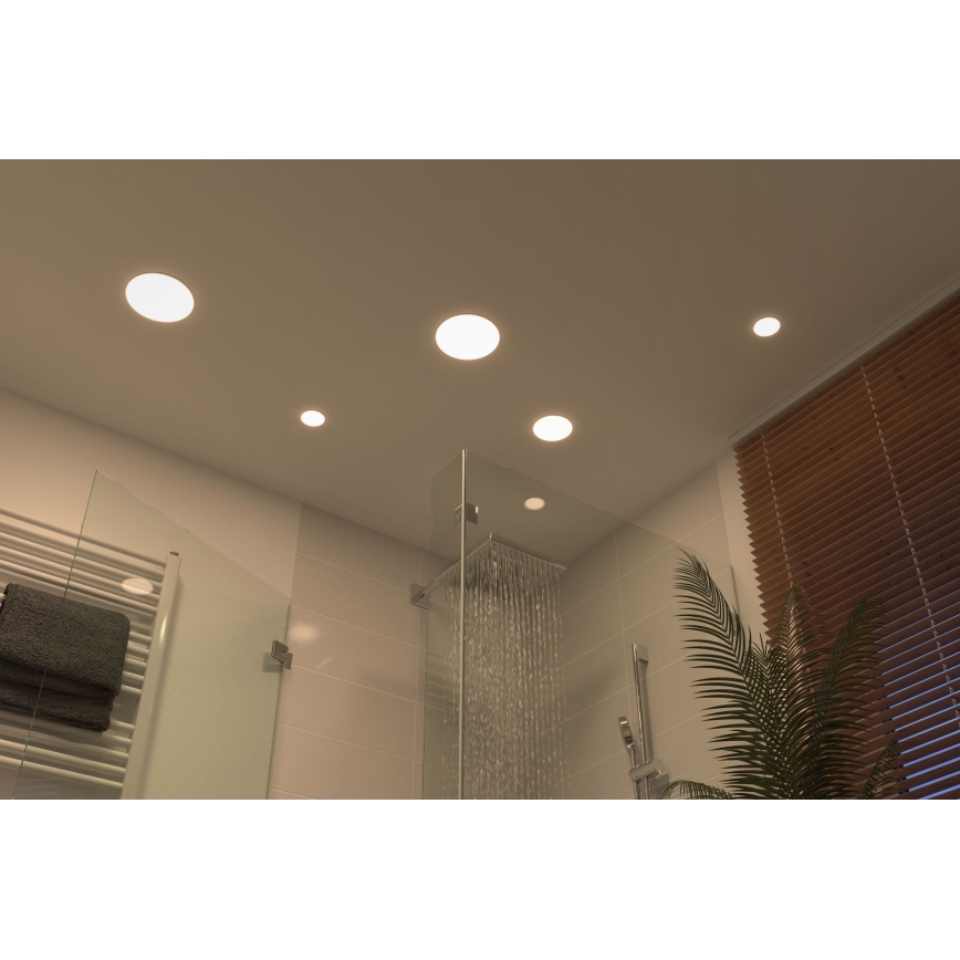 Paulmann 92389 - Indbygningslampe til badeværelse VARIFIT LED/17W IP44 230V