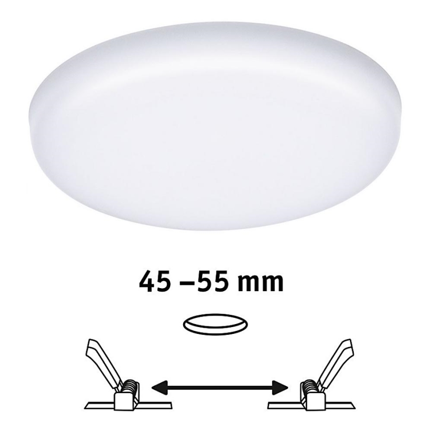 Paulmann 92390 - LED/4,5W IP44 Indbygningslampe til badeværelse VARIFIT 230V