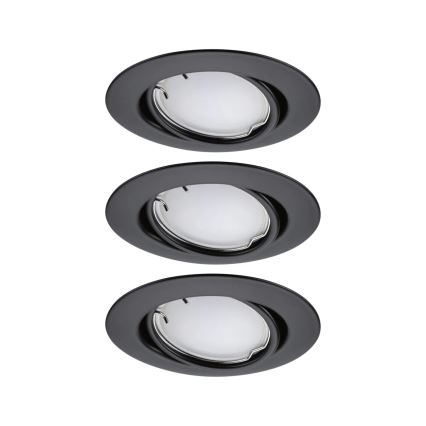 Paulmann 92468 - SÆT 3xLED RGBW/4,9W Indbygningslampe dæmpbar SMART 230V 3000-6500K