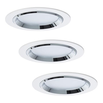 Paulmann 92693 - SÆT 3xLED/8W Nedblændende loftlys PREMIUM LINE 230/