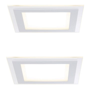 Paulmann 92706 - SÆT 2xLED/7,5W Indbygningslampe dæmpbar DECODICE 230V