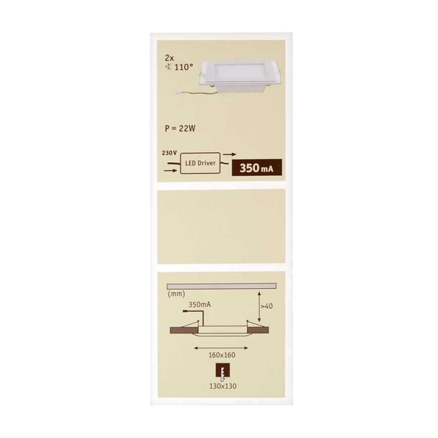 Paulmann 92706 - SÆT 2xLED/7,5W Indbygningslampe dæmpbar DECODICE 230V