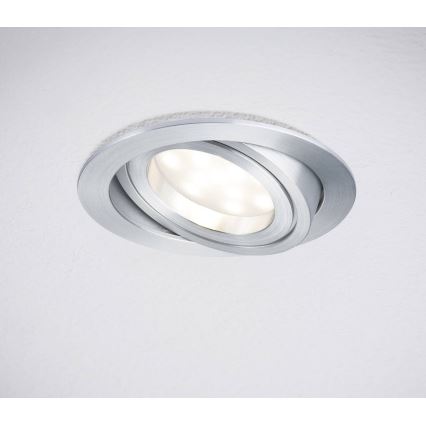 Paulmann 92798 - Indbygningsspot til badeværelse COIN 1xLED/6,8W IP23 230V