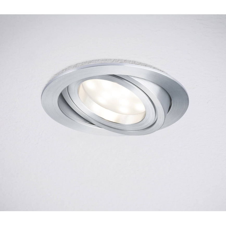 Paulmann 92798 - Indbygningsspot til badeværelse COIN 1xLED/6,8W IP23 230V