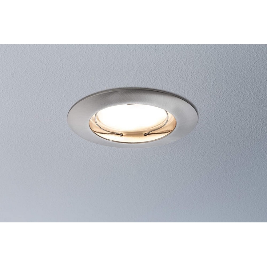 Paulmann 92827 - 3xLED/7W IP44 Indbygningslampe til badeværelse dæmpbar COIN 230V