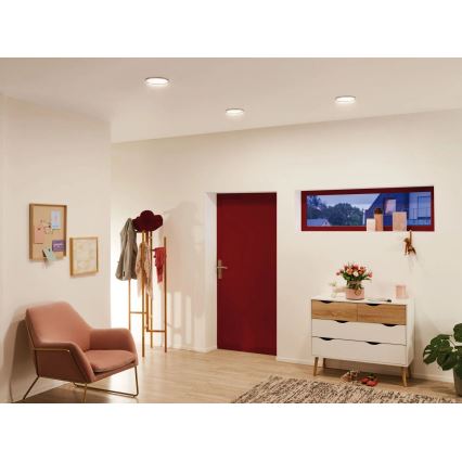 Paulmann 92946 - LED/11W IP23 Badeværelses indbygningsspot AREO 230V Ø 18 cm mat krom