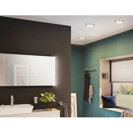 Paulmann 93018 - LED/13W IP44 Dæmpbar badeværelsesloftlampe AVIAR 230V