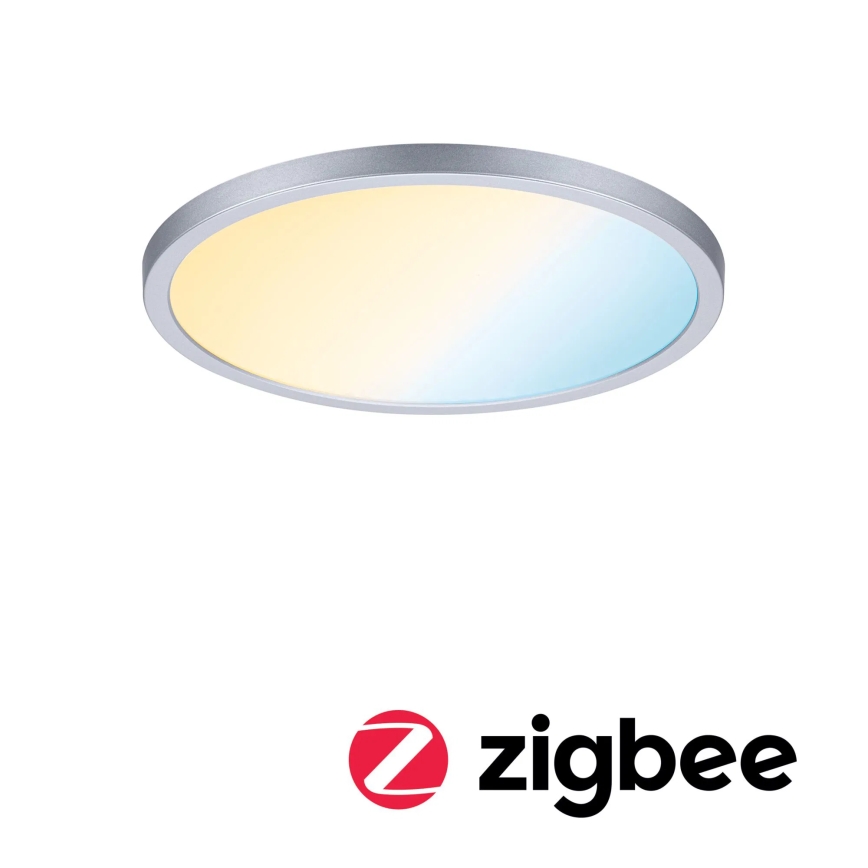 Paulmann 93046 - LED/16W IP44 Dæmpbar badeværelsesindbygningsspot AREO 230V 3000-6500K Ø 23 cm mat krom