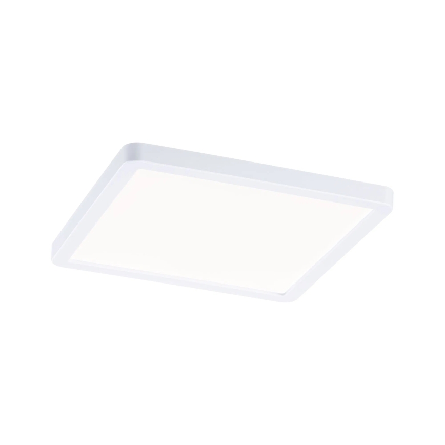 Paulmann 93059 - LED/13W IP44 Dæmpbar badeværelsesindbygningsspot AREO 230V 17,5x17,5 cm hvid