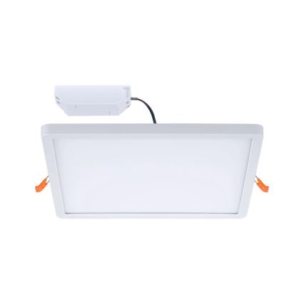 Paulmann 93060 - LED/16W IP44 Dæmpbar badeværelsesindbygningsarmatur AREO 230V 23x23 cm hvid