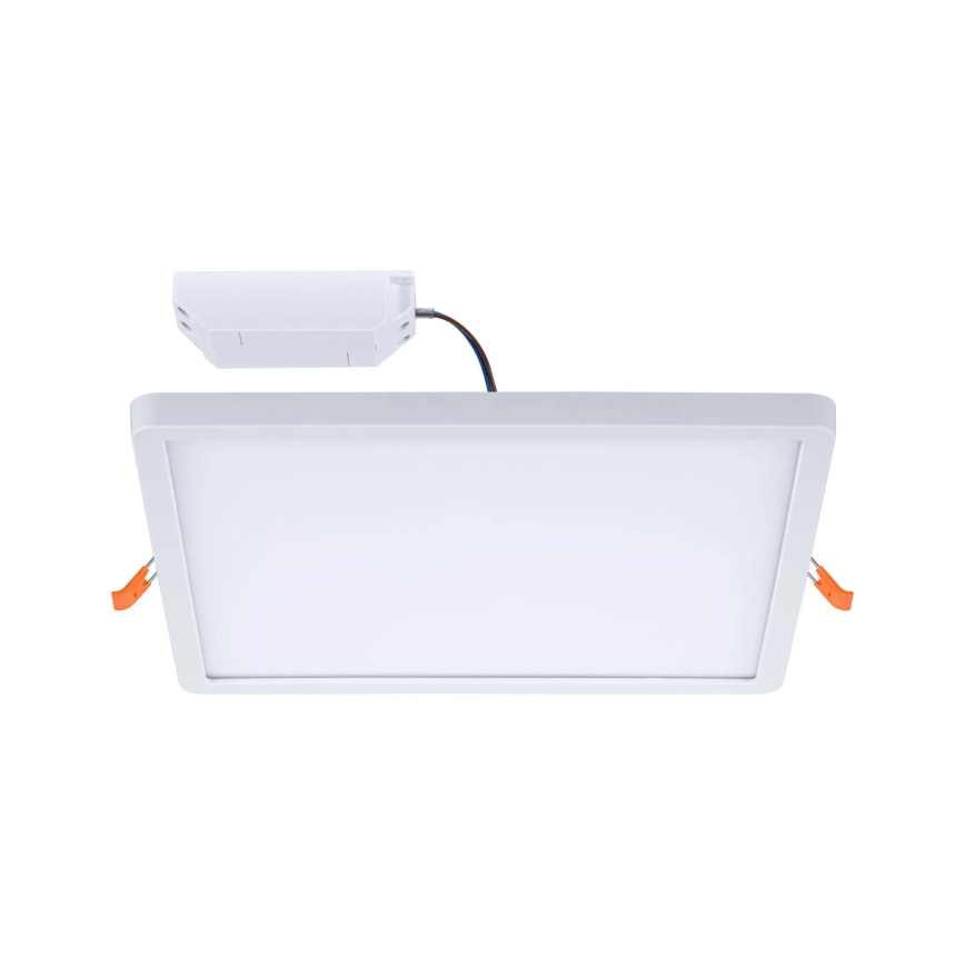 Paulmann 93060 - LED/16W IP44 Dæmpbar badeværelsesindbygningsarmatur AREO 230V 23x23 cm hvid