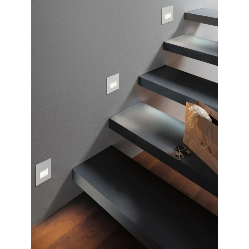 Paulmann 93093 - Trappelampe LED/1,2W EDGE 230V