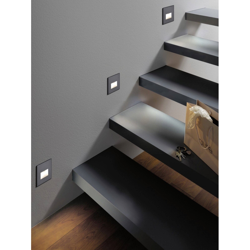 Paulmann 93094 - Trappelampe LED/1,2W EDGE 230V