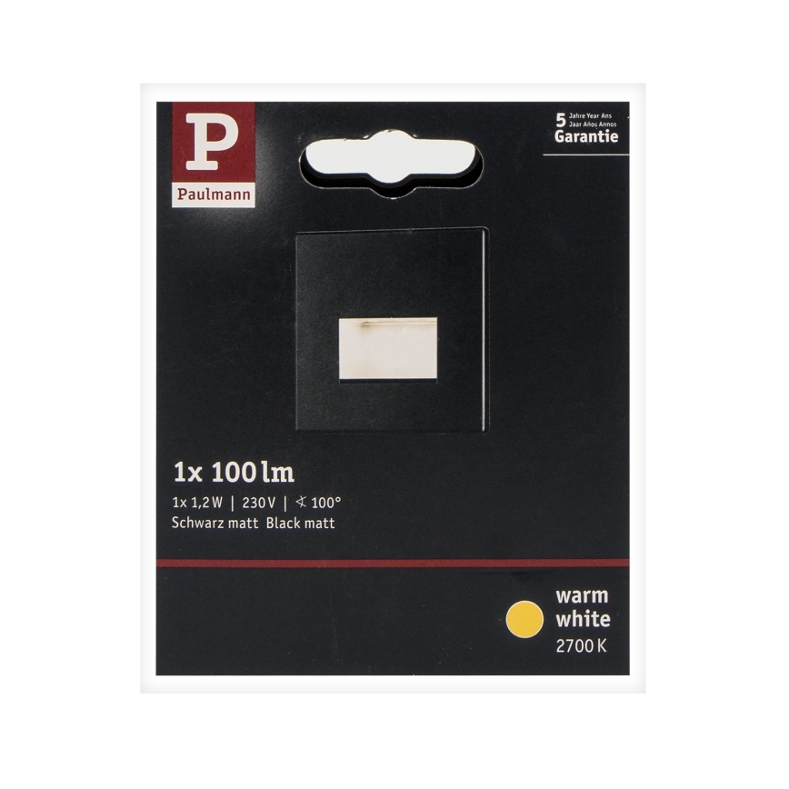 Paulmann 93094 - Trappelampe LED/1,2W EDGE 230V