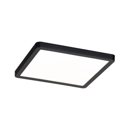 Paulmann 93101 - LED/13W IP44 Badeværelses indbygningslampe AREO 230V 2000/3000/4000K 17,5x17,5 cm sort