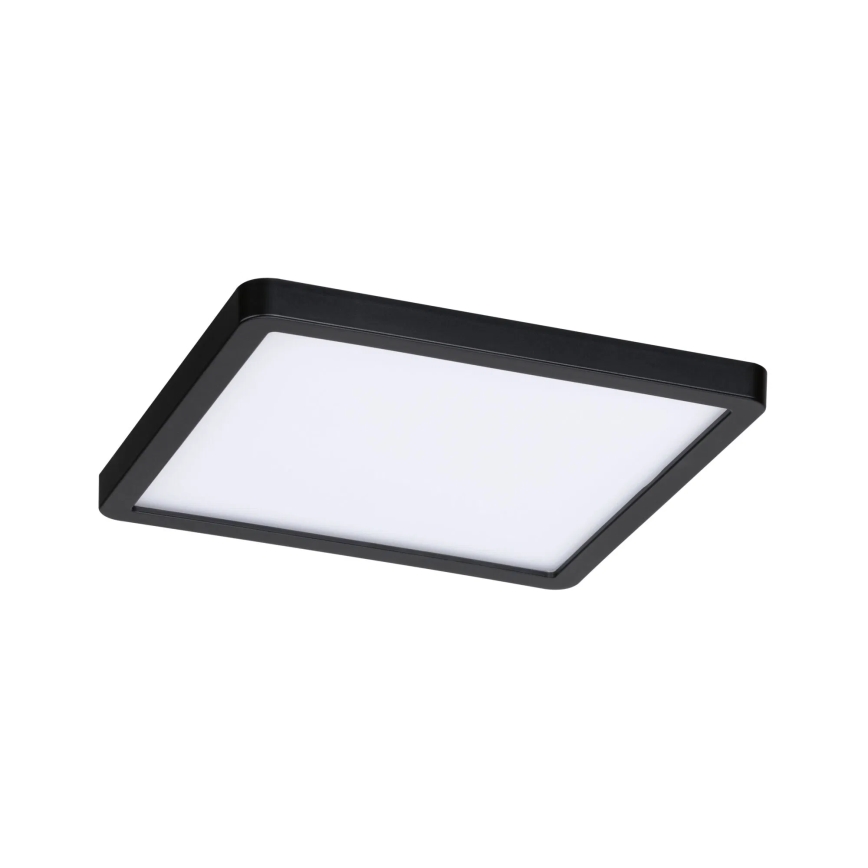Paulmann 93101 - LED/13W IP44 Badeværelses indbygningslampe AREO 230V 2000/3000/4000K 17,5x17,5 cm sort