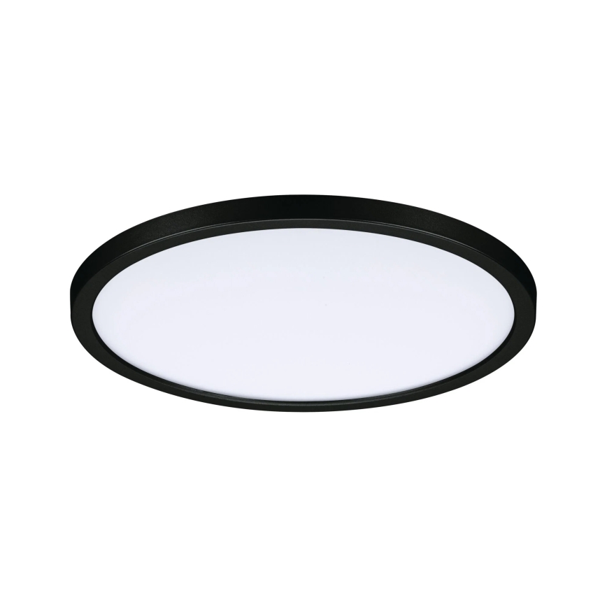 Paulmann 93102 - LED/16W IP44 Badeværelses indbygningsspot AREO 230V 2000/3000/4000K Ø 23 cm sort
