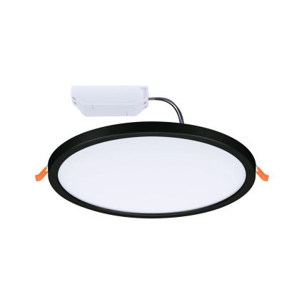 Paulmann 93102 - LED/16W IP44 Badeværelses indbygningsspot AREO 230V 2000/3000/4000K Ø 23 cm sort