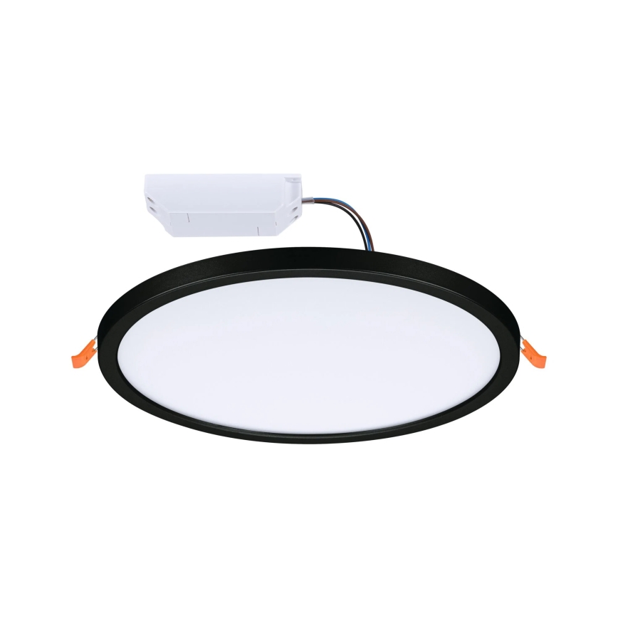 Paulmann 93102 - LED/16W IP44 Badeværelses indbygningsspot AREO 230V 2000/3000/4000K Ø 23 cm sort