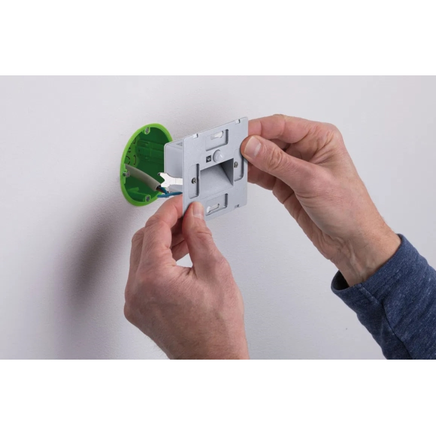 Paulmann 93133 - LED/1,2W Trappelampe med sensor EDGE 230V hvid