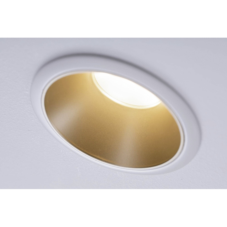 Paulmann 93406 - Indbygningslamper til badeværelse dæmpbar 3xLED/6,5W IP44 COLE 230V