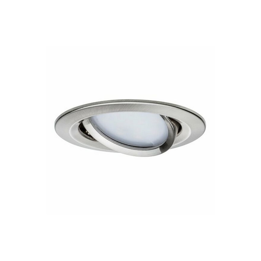 Paulmann 93483 - Indbygningsspots til badeværelse 3 stk. dæmpbar LED/6,5W IP23 NOVA 230V
