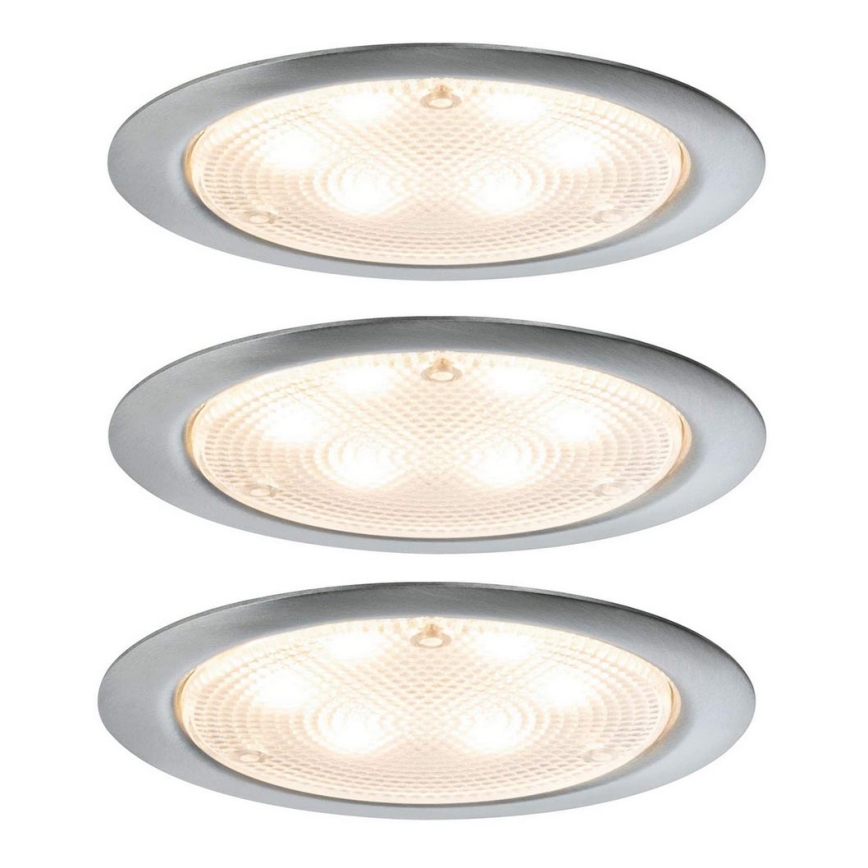 Paulmann 93559 - SÆT 3xLED/2,8W Indbygningslampe med sensor MICRO LINE 230V 2700K