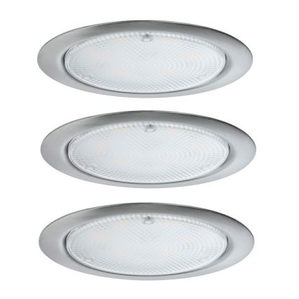 Paulmann 93559 - SÆT 3xLED/2,8W Indbygningslampe med sensor MICRO LINE 230V 2700K