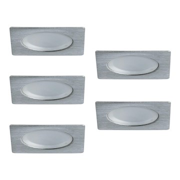 Paulmann 93587 - SÆT 5xLED/0,4W Indbygningslampe 12V/230V 2700K