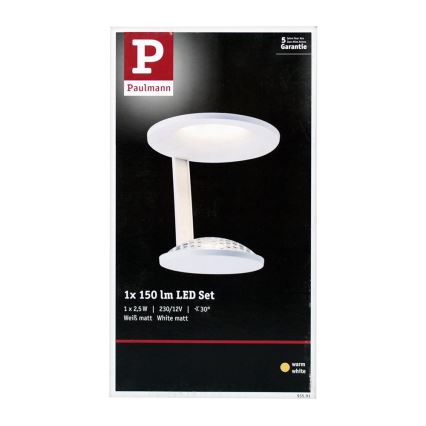 Paulmann 93591 - Loftlampe LED/2,5W GLINT 230V