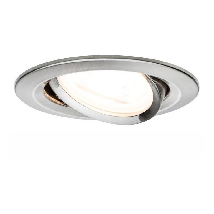 Paulmann 93603 - Indbygningsspot til badeværelse dæmpbart NOVA LED-GU10/7W IP23 230V