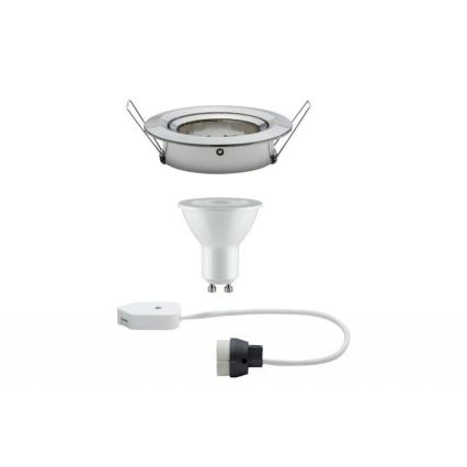 Paulmann 93603 - Indbygningsspot til badeværelse dæmpbart NOVA LED-GU10/7W IP23 230V