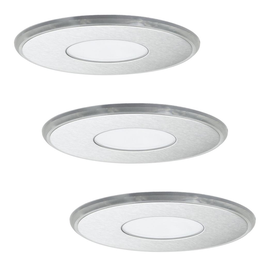 Paulmann 93768 - SÆT 3xLED/1W IP44 Badeværelse indbygget belysning SPECIAL LINE 230/12V
