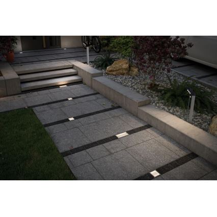 Paulmann 93774 - LED/0,24W IP67 Soldrevet indkørselslampe CUBE 1,2V 1200 mAh