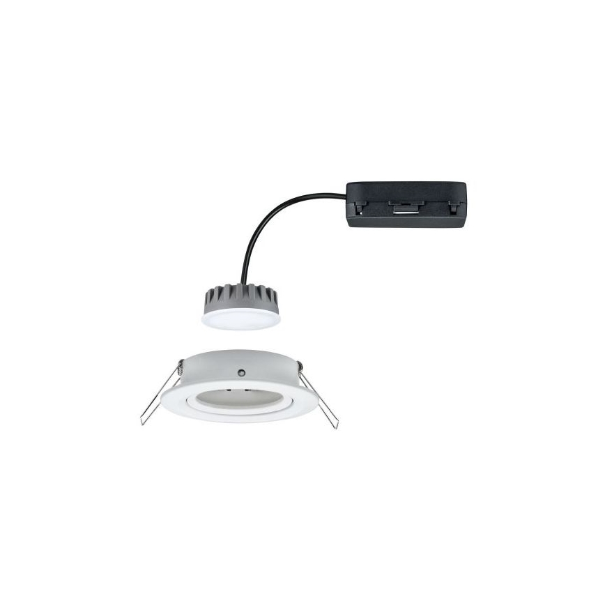 Paulmann 93871 - LED/6W IP23 Dæmpbar indbygningsdownlight til badeværelse COIN 230V