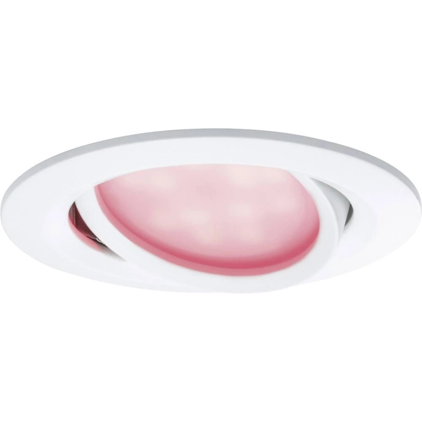 Paulmann 93940 -3x LED indbygningslampe til badeværelse dæmpbar m. RGBW-farver/2W IP23 230V