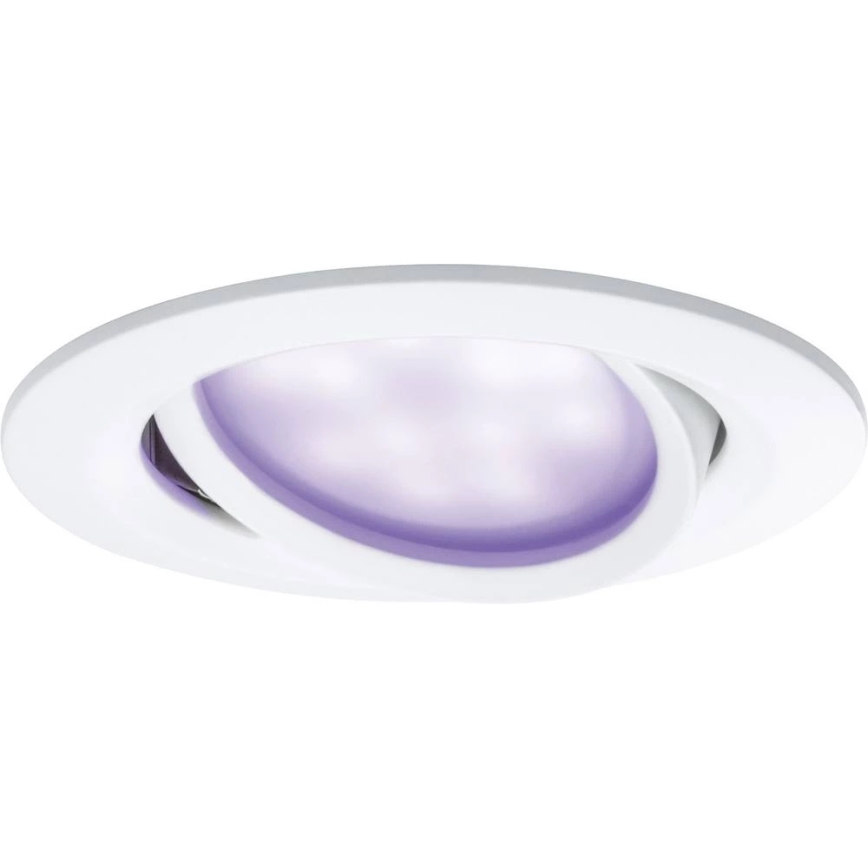 Paulmann 93940 -3x LED indbygningslampe til badeværelse dæmpbar m. RGBW-farver/2W IP23 230V